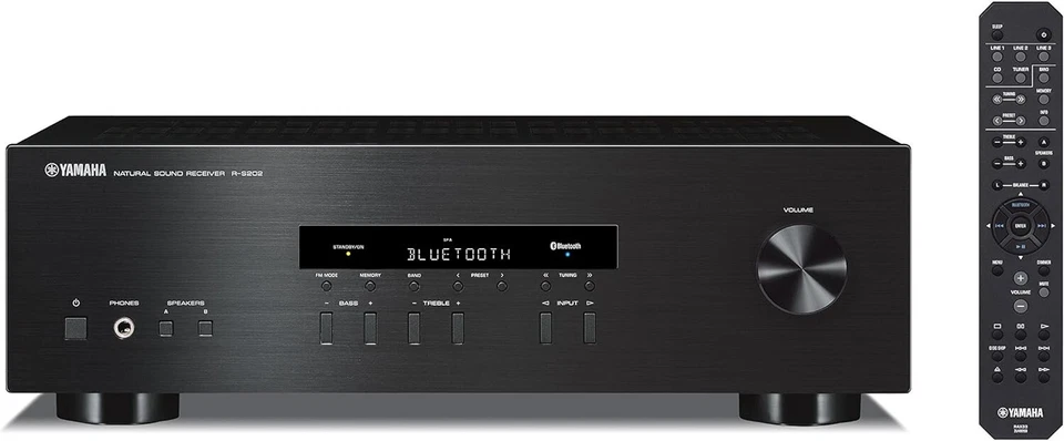 Yamaha R-S202 D Black SintoAmplificatore Integrato 140W Dab+ Bluetooth - Immagine 1 di 3
