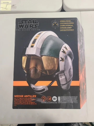 Star Wars The Black Series Wedge Antilles Battle Simulation Helmet by Hasbro Cover