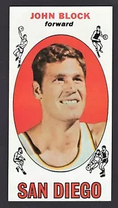 John Block San Diego Rockets 1969-70 Topps Card #9 RC - Picture 1 of 2