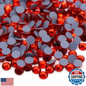 Hotfix Rhinestones Flatback Glass Rhinestone 1440PCS SS20 4.6-4.8MM Round Gem - Picture 1 of 5