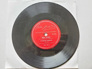 FLORIAN ZABACH - Red Wing / Meditation From "Thais" 1953 CLASSICAL POP 78rmp 7" - Imagen 1 de 2