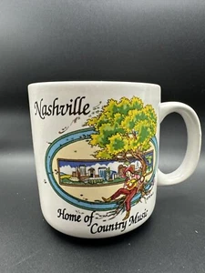 Vintage Mug Coffee Cup Nashville Home of Country Music - Picture 1 of 10
