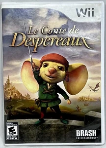 Le Conte De Tale of Despereaux Nintendo Wii Juego Ratón Pequeño Big Dreams E 10+ - Imagen 1 de 5