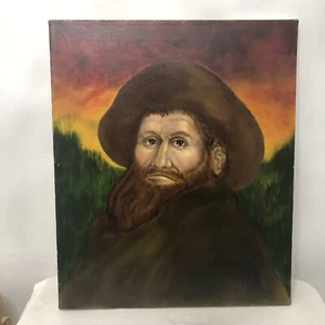 Oil Painting ALVESHIRE 20”x24” Fredrix Canvas Wooden Frame Vintage Decor - Picture 1 of 21