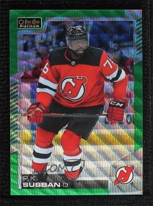 2020-21 O-Pee-Chee Platinum Emerald Surge /10 PK Subban #54
