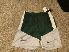 Nike Michigan State Spartans Dri-Fit Shorts Men’s Size: XL NWT Standard Fit