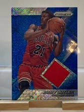 2014-15 Panini Prizm Jerseys Blue Mojo Prizms #18 Jimmy Butler Bulls 1514