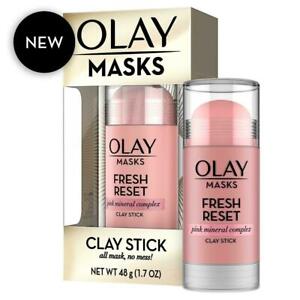 Olay Masks - Clay Stick Mask - Fresh Reset - Pink Mineral Complex 48 g