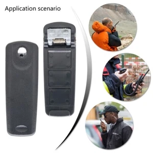Belt Clip Clamps for VX231 Two Way Radio Speakers On Site Communication Devices - Zdjęcie 1 z 10