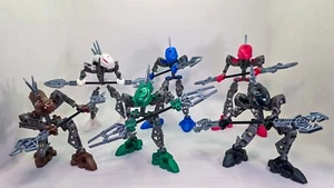 Lego Bionicle Rakshi 8587 8588 8589 8590 8591 8592 Complete w/Canister & Guides - Picture 1 of 20