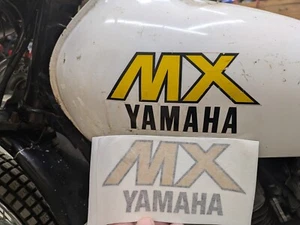 1973-81 Yamaha MX80 Gt 80 MX175 Tank Complete Graphics Decals Stickers, 175, 100 - Picture 1 of 6