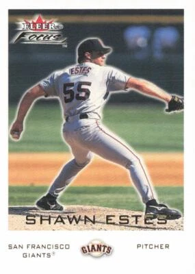 2001 Fleer Focus #92 Shawn Estes - Image 1 of 2