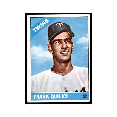 1966 Topps Frank Quilici Baseball Cards #207 - Image 1 of 3