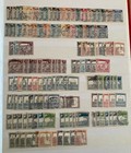 Palestine Stamp Collection on 1 Page - Mint Hinged + Used