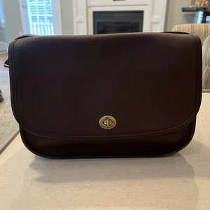 Bolso Coach City vintage A8I-9790 en cuero caoba. - Imagen 1 de 14