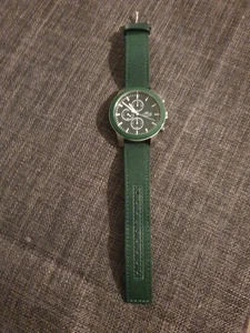 Lacoste Men's Watch Green Silicone Rubber Strap - Picture 1 of 2