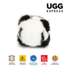 UGG Key Chain Cute Panda Ultra Soft Coney Fur Keyrings Pendants