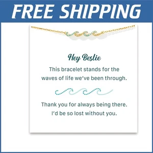Premium Friendship Bracelet for Women - S925 Silver & Gold Gift for Best Friend - Picture 1 of 11