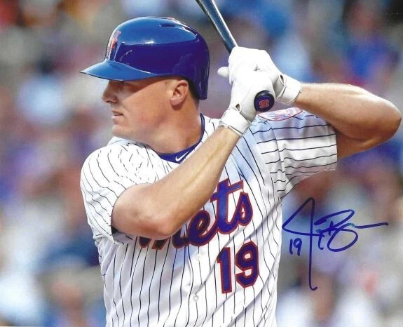 Foto autografiada firmada 8x10 de Jay Bruce de los Mets de Nueva York - Certificado de autenticidad  Foto 1 de 1