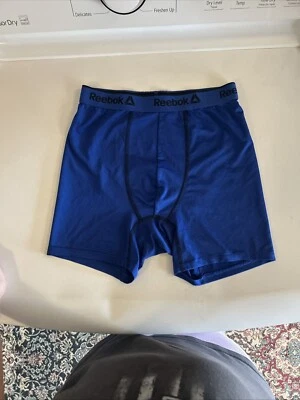 Boys Size Large Reebok Polyester Spandex Blend Boxer Briefs, Blue - Image 1 of 4