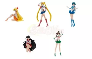 Juego de 5 piezas de colección de figuras Banpresto Bandai Premium Sailor Moon de 4,5 - Imagen 1 de 1