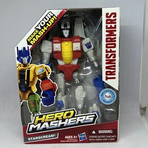 TRANSFORMERS HERO MASHERS STARSCREAM 6" CUSTOMIZABLE FIGURE HASBRO 2013 - Picture 1 of 8