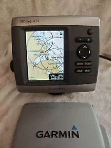 Garmin 451 GPSMAP GPS Chart plotter. Boat, RIB, Fishing. Simrad, Raymarine - Picture 1 of 3