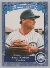 Scott Nielsen 1997 Columbus Clippers 20th Anniversary Yankees Minor League Card