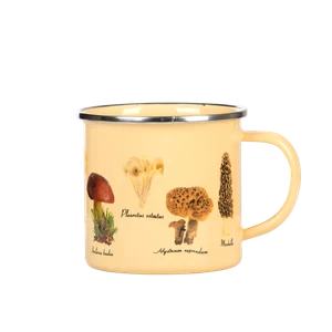 Enamel Mug Mushrooms  Garden Outdoor Camping Caravan - Picture 1 of 5
