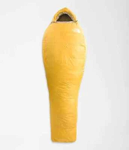 The North Face Trail Lite 35F/2C 600-Down Lightweight Sleeping Bag LONG - Yellow - Picture 1 of 11
