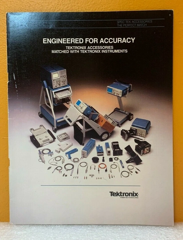 Tektronix 1984  Accessories Selection Guide. - Image 1 of 1