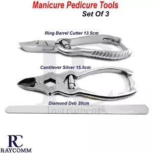 Herramienta de pedicura para cortadora de uñas podológica cortador de pies soñar diamante Deb - Imagen 1 de 5