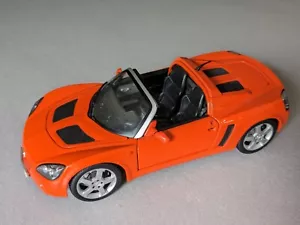 OPEL Speedster Special Edition Orange Maisto Die Cast 1:18 Scale - Picture 1 of 8