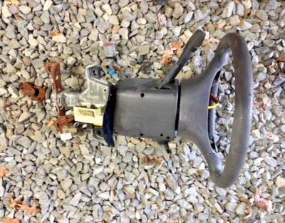 Columna de dirección Ford Mustang 1999-2004 original usada con rueda Foto 1 de 4