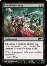 1x Blood Reckoning - Foil NM, English MTG Magic 2013 (M13)