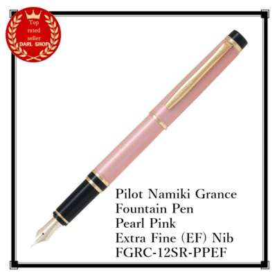 Pilot Namiki Grance Fountain Pen Pearl Pink Extra Fine (EF) Nib FGRC-12SR-PPEF - Image 1 of 4