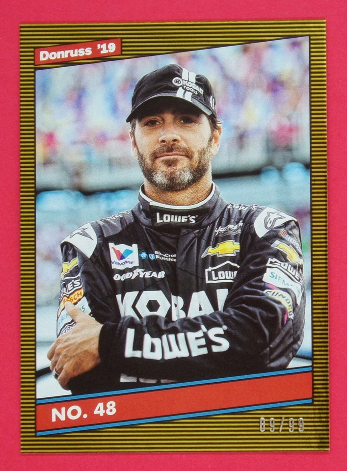2019 Donruss Racing Gold Press Proofs /99 - Pick Your Card - Image 1 of 1