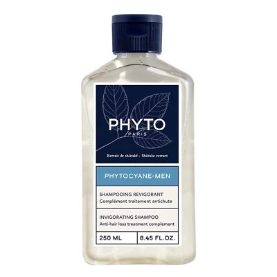 Phyto Paris Phytocayne Men Invigorating Shampoo Anti Hair Loss Treatment 250ml - Image 1 of 4