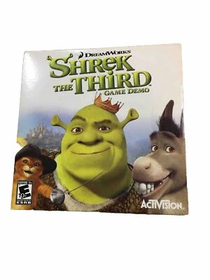 Rare Shrek The Third Activision Game Demo Brand New Factory Sealed PC CDROM 2007 - Image 1 of 4