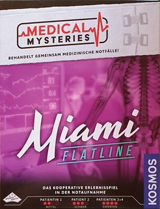 Wie neu: Medical Mysteries Miami Flatline. Rätselspiel Denkspiel KOSMOS - Bild 1 von 1