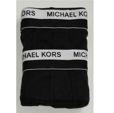 Michael Kors Pack Of 2 Black Trunks Mens Size S L18924 - Image 1 of 2