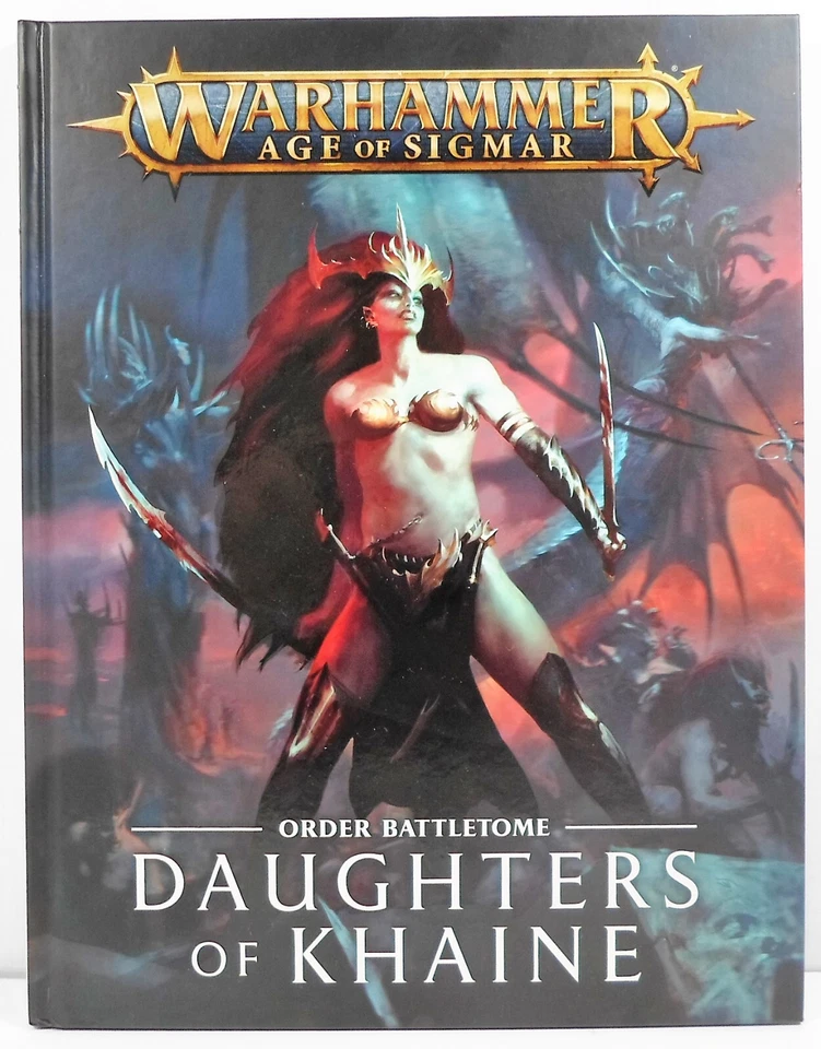 Warhammer Age of Sigmar Order Battletome Daughters of Khaine 2018 HC