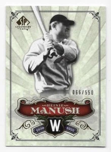 2006 SP LEGENDARY CUTS SP #177 Heinie Manush #66/550 - Picture 1 of 1