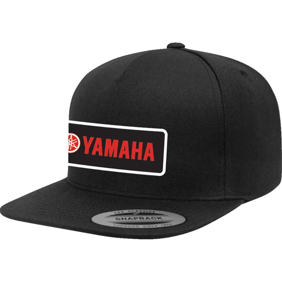 Factory Effex Yamaha Classic Snapback Hat - Black 27-86202 - Image 1 of 3