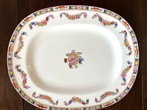 Minton Rose Antique PLATTER 13" x 10-1/2" England Never Used - Picture 1 of 6