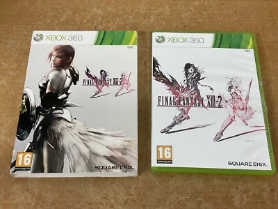 Final Fantasy XIII-2 Xbox 360 Game – Square Enix RPG PAL - image 1 of 3