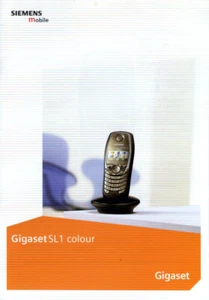Originale Bedienungsanleitung für Siemens Gigaset SL1 - Bild 1 von 1