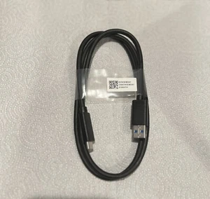 NEW Original DELL USB 3.0 TYPE A to C Data/Charging 3A Gen2 Cable 3FT0CW3D$-DA1 - Picture 1 of 2