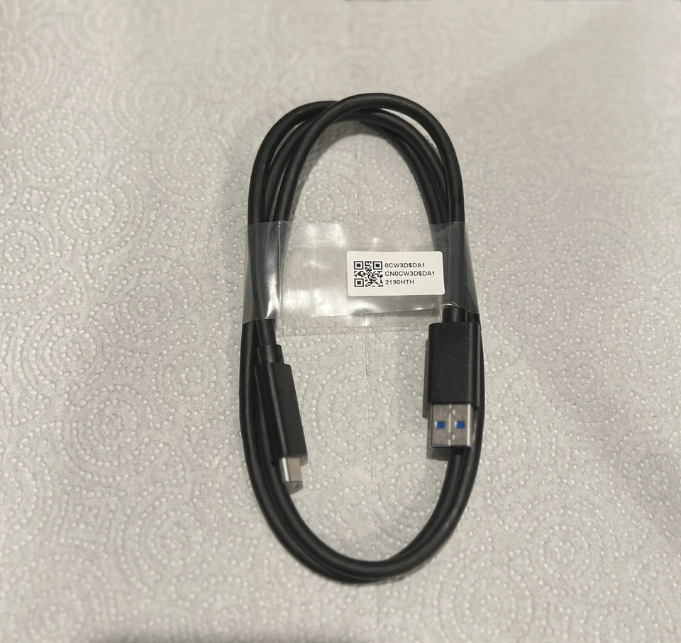 Dell USB 3.0 Type A to USB-C Gen 2 Cable 0CW3D
