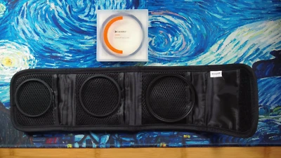 Filtros UV (67mm, 72mm, 77mm, 82mm) + Bolsa de 3 bolsillos Foto 1 de 4